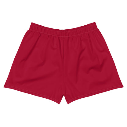 Women’s Recycled Shorts (Red)