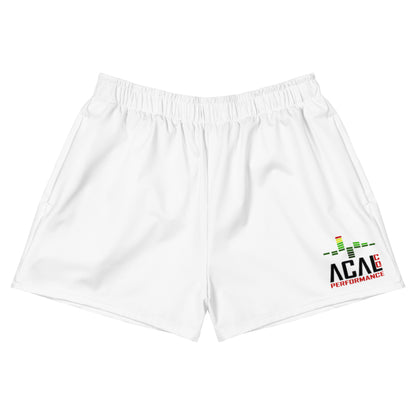 Women’s Recycled Shorts (White)